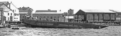 Submarine U3 launching in Karlskrona nov 6th 1942