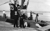 Submarine U3 before refit 1953