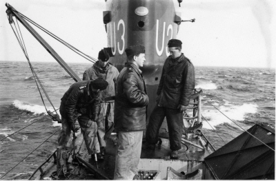U3 torpedbärgning. Foto Hans Göransson.