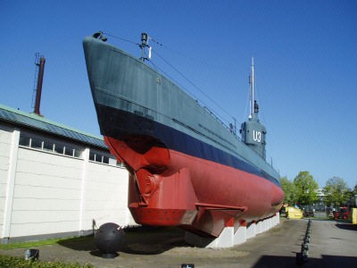 Submarine U3 at Malmö Museum. 
