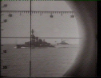 Submarine periscope picture